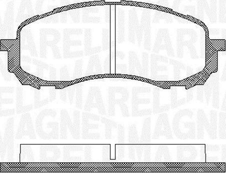 Magneti Marelli 363916060400 - Komplet Pločica, disk-kočnica www.molydon.hr