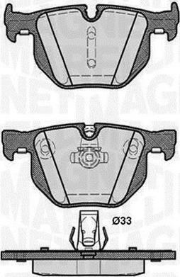 Magneti Marelli 363916060487 - Komplet Pločica, disk-kočnica www.molydon.hr