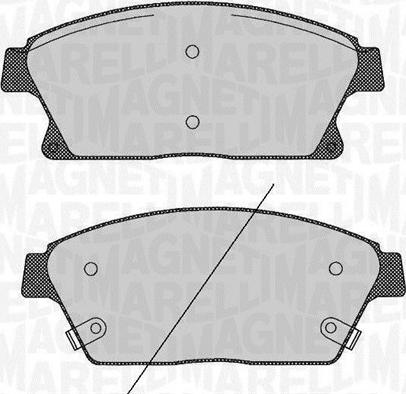 Magneti Marelli 363916060424 - Komplet Pločica, disk-kočnica www.molydon.hr