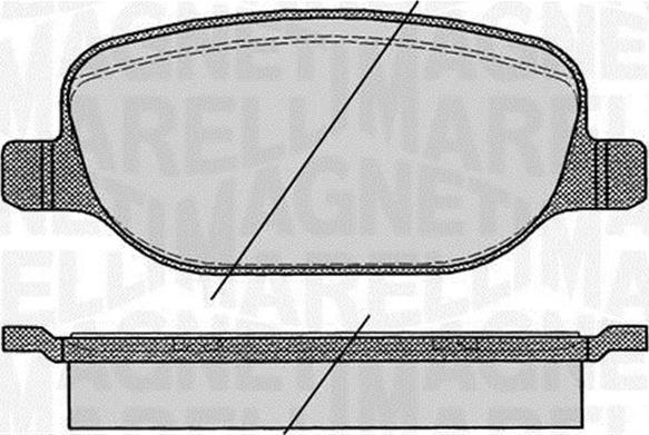 Magneti Marelli 363916060425 - Komplet Pločica, disk-kočnica www.molydon.hr