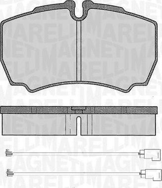 Magneti Marelli 363916060474 - Komplet Pločica, disk-kočnica www.molydon.hr