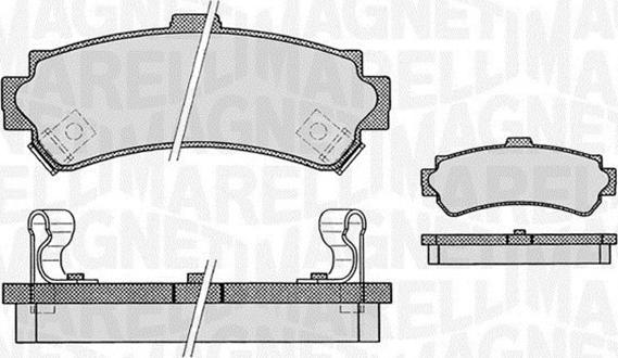 Magneti Marelli 363916060519 - Komplet Pločica, disk-kočnica www.molydon.hr