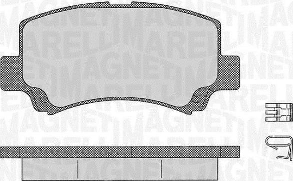 Magneti Marelli 363916060534 - Komplet Pločica, disk-kočnica www.molydon.hr