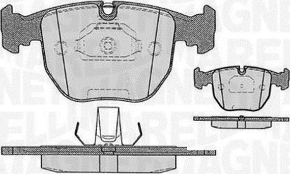 Magneti Marelli 363916060579 - Komplet Pločica, disk-kočnica www.molydon.hr