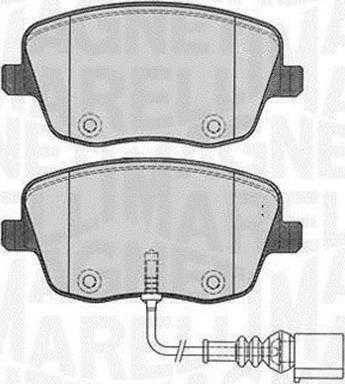 Magneti Marelli 363916060576 - Komplet Pločica, disk-kočnica www.molydon.hr