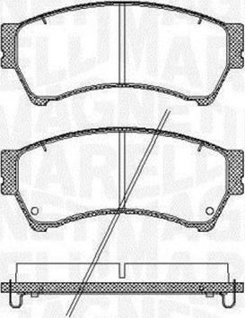 Magneti Marelli 363916060699 - Komplet Pločica, disk-kočnica www.molydon.hr