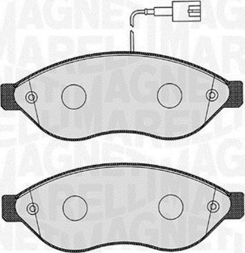 Magneti Marelli 363916060642 - Komplet Pločica, disk-kočnica www.molydon.hr