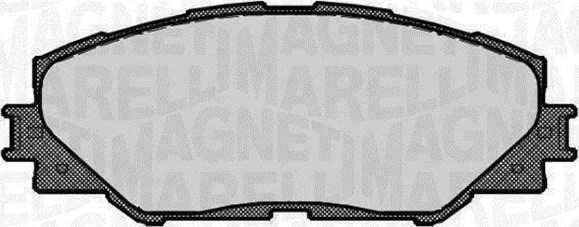 Magneti Marelli 363916060663 - Komplet Pločica, disk-kočnica www.molydon.hr
