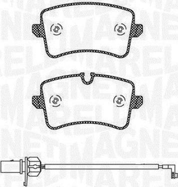 Magneti Marelli 363916060676 - Komplet Pločica, disk-kočnica www.molydon.hr