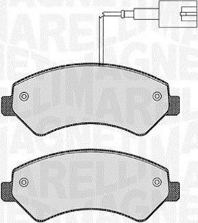 Magneti Marelli 363916060190 - Komplet Pločica, disk-kočnica www.molydon.hr