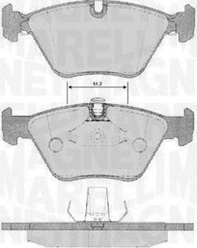 Magneti Marelli 363916060159 - Komplet Pločica, disk-kočnica www.molydon.hr