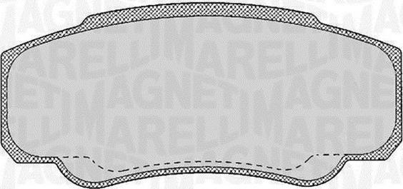 Magneti Marelli 363916060188 - Komplet Pločica, disk-kočnica www.molydon.hr