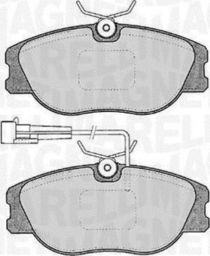 Magneti Marelli 363916060122 - Komplet Pločica, disk-kočnica www.molydon.hr