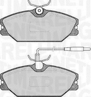 Magneti Marelli 363916060817 - Komplet Pločica, disk-kočnica www.molydon.hr