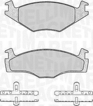 Magneti Marelli 363916060394 - Komplet Pločica, disk-kočnica www.molydon.hr