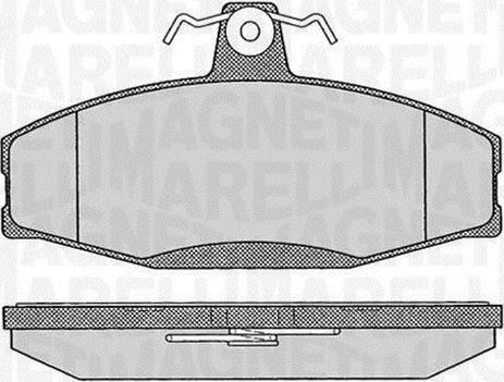 Magneti Marelli 363916060397 - Komplet Pločica, disk-kočnica www.molydon.hr