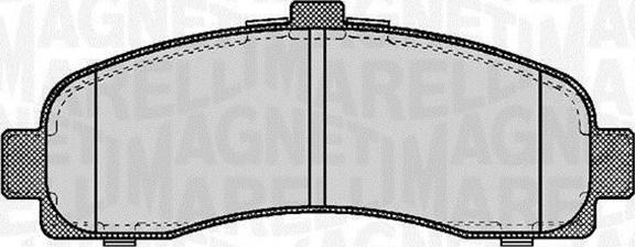 Magneti Marelli 363916060346 - Komplet Pločica, disk-kočnica www.molydon.hr