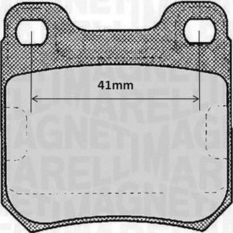 Magneti Marelli 363916060367 - Komplet Pločica, disk-kočnica www.molydon.hr