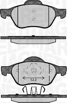 Magneti Marelli 363916060384 - Komplet Pločica, disk-kočnica www.molydon.hr