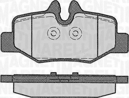 Magneti Marelli 363916060330 - Komplet Pločica, disk-kočnica www.molydon.hr