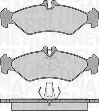 Magneti Marelli 363916060322 - Komplet Pločica, disk-kočnica www.molydon.hr