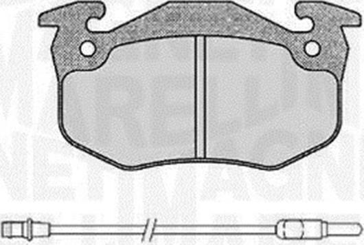 Magneti Marelli 363916060378 - Komplet Pločica, disk-kočnica www.molydon.hr