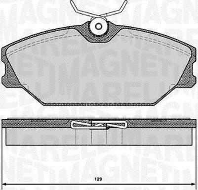 Magneti Marelli 363916060377 - Komplet Pločica, disk-kočnica www.molydon.hr