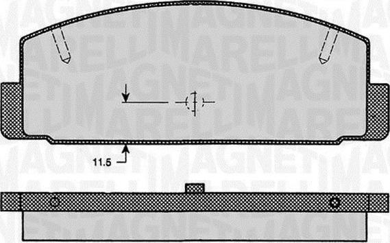 Magneti Marelli 363916060294 - Komplet Pločica, disk-kočnica www.molydon.hr