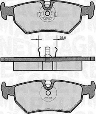 Magneti Marelli 363916060242 - Komplet Pločica, disk-kočnica www.molydon.hr