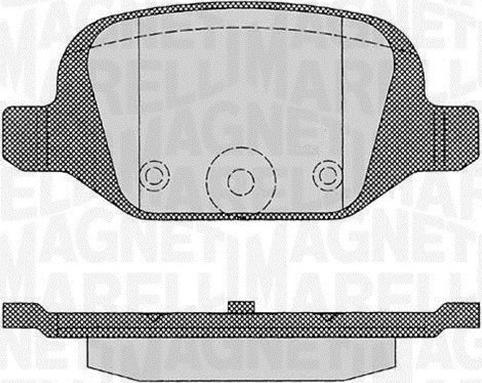 Magneti Marelli 363916060216 - Komplet Pločica, disk-kočnica www.molydon.hr