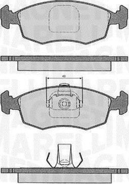 Magneti Marelli 363916060233 - Komplet Pločica, disk-kočnica www.molydon.hr