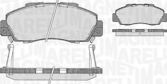 Magneti Marelli 363916060274 - Komplet Pločica, disk-kočnica www.molydon.hr