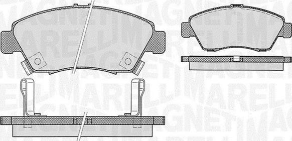 Magneti Marelli 363916060275 - Komplet Pločica, disk-kočnica www.molydon.hr