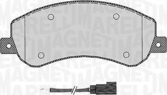 Magneti Marelli 363916060272 - Komplet Pločica, disk-kočnica www.molydon.hr