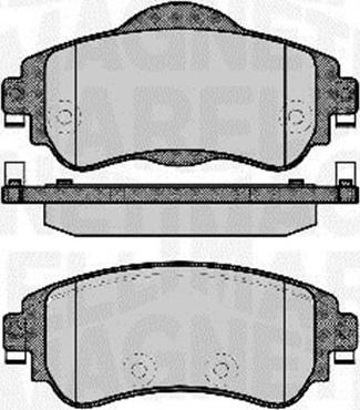 Magneti Marelli 363916060753 - Komplet Pločica, disk-kočnica www.molydon.hr