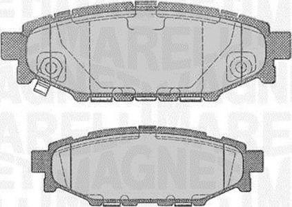 Magneti Marelli 363916060700 - Komplet Pločica, disk-kočnica www.molydon.hr