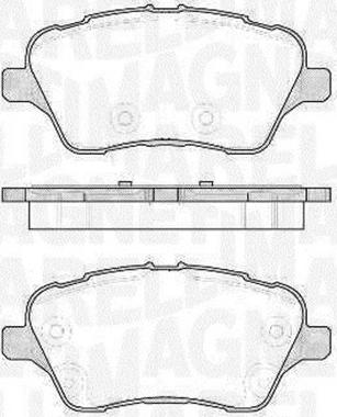 Magneti Marelli 363916060712 - Komplet Pločica, disk-kočnica www.molydon.hr