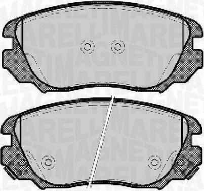 Magneti Marelli 363916060723 - Komplet Pločica, disk-kočnica www.molydon.hr