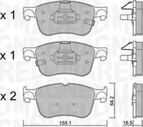 Magneti Marelli 363916061216 - Komplet Pločica, disk-kočnica www.molydon.hr