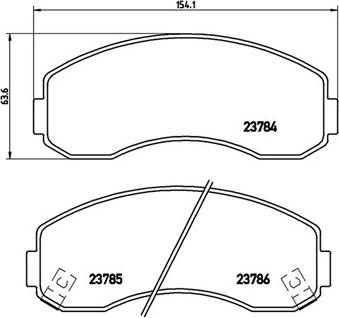 R Brake RB1224-071 - Komplet Pločica, disk-kočnica www.molydon.hr