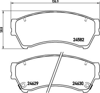 Magneti Marelli 363700449039 - Komplet Pločica, disk-kočnica www.molydon.hr