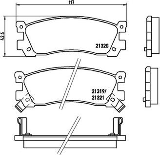 Magneti Marelli 363700449025 - Komplet Pločica, disk-kočnica www.molydon.hr