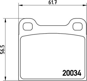 Magneti Marelli 363700459001 - Komplet Pločica, disk-kočnica www.molydon.hr