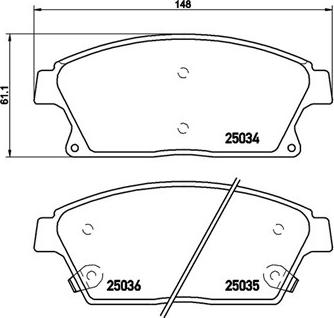 Magneti Marelli 363700459077 - Komplet Pločica, disk-kočnica www.molydon.hr