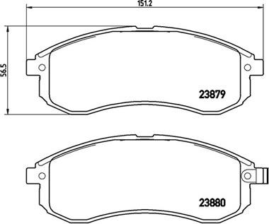 Magneti Marelli 363700454033 - Komplet Pločica, disk-kočnica www.molydon.hr