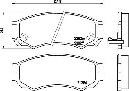 Magneti Marelli 363700456055 - Komplet Pločica, disk-kočnica www.molydon.hr