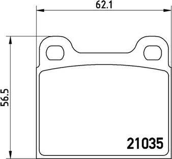 Mapco 6009 - Komplet Pločica, disk-kočnica www.molydon.hr