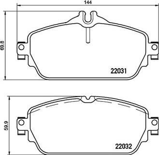 Magneti Marelli 363700450118 - Komplet Pločica, disk-kočnica www.molydon.hr