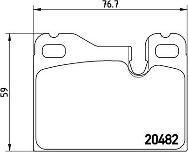 Magneti Marelli 363700465003 - Komplet Pločica, disk-kočnica www.molydon.hr