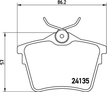 Magneti Marelli 363700461079 - Komplet Pločica, disk-kočnica www.molydon.hr